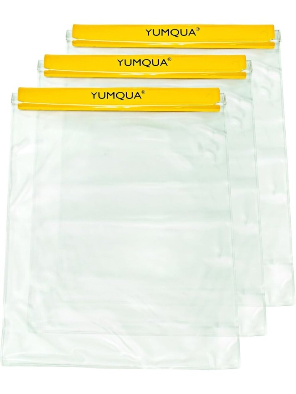 New Waterproof Pouch Clear Dry Bag Document Map Holder Large Size 3PACK